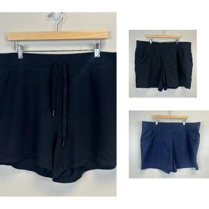 Bundle of 3 Plus Size 3X Shorts Sketchers Columbia Black and Navy Shorts Casual